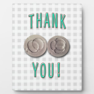 thank you ivf invitro fertilisation embryos plaque