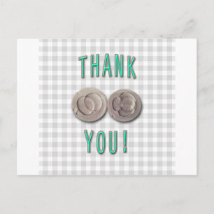 thank you ivf invitro fertilisation embryos postcard