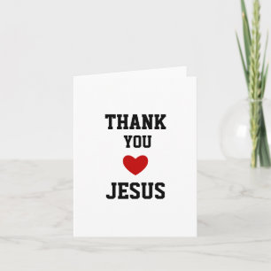 Thank You Jesus   Modern Christian Faith Heart Invitation
