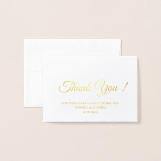 Thank You Label Cards Design for Business