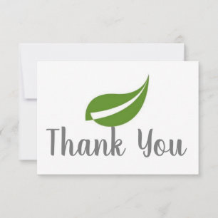 Thank You Leaf Card