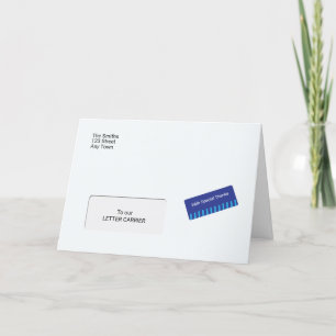 Thank You Letter Carrier! Card