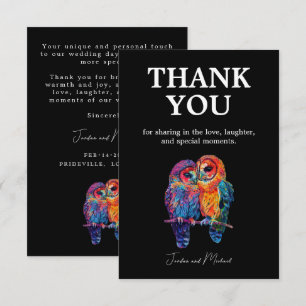 🌈 Thank you LGBTQ Eternal Unity wedding Card