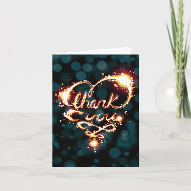 thank you light card (Front)
