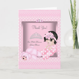 Thank You Little Princess Baby Shower Girl Pink