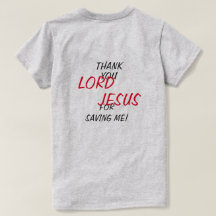 “Thank You LORD JESUS For Saving Me!” 