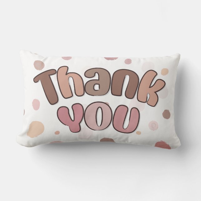 Thank you  lumbar cushion (Front)