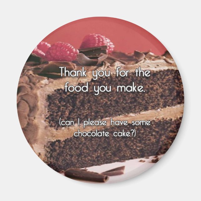 Thank you! magnet (Front)