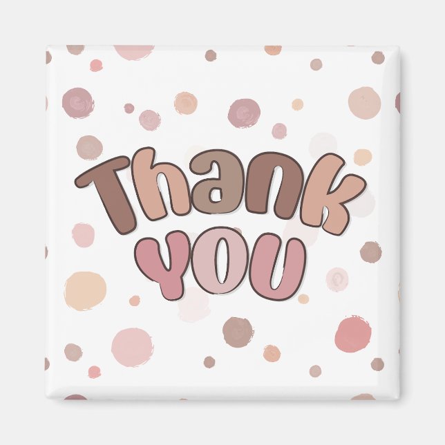 Thank you  magnet (Front)
