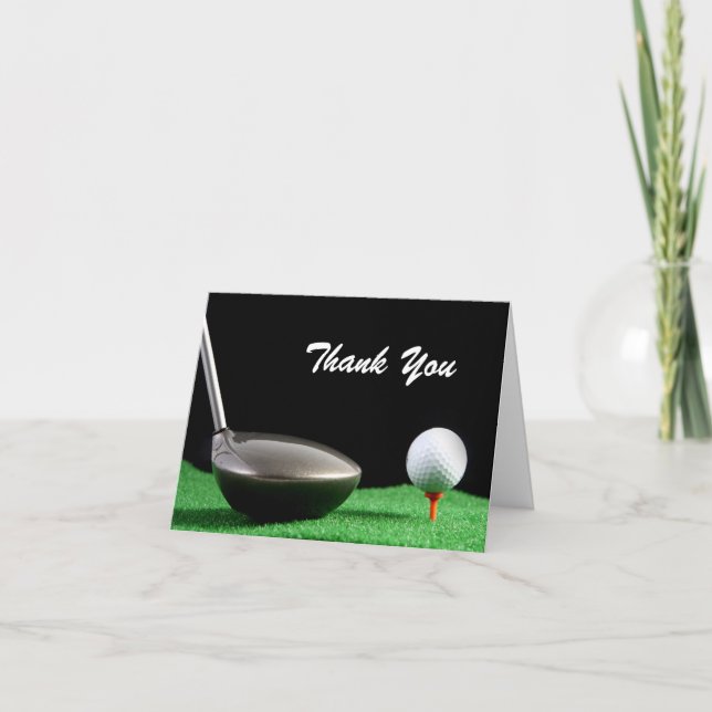 Thank You Man Golf Birthday (Front)