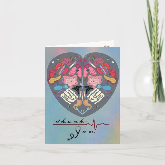 Thank you medical card (Front)