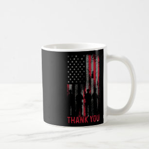 Thank You Memorial Day Military Flag Design Coffee Mug