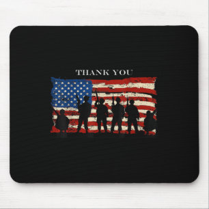 Thank You ! Memorial Day Mouse Pad