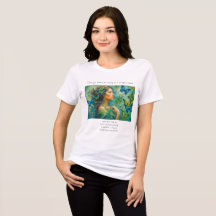 Thank you, Mother Poem T-shirt.