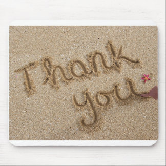 Thank you mouse pad