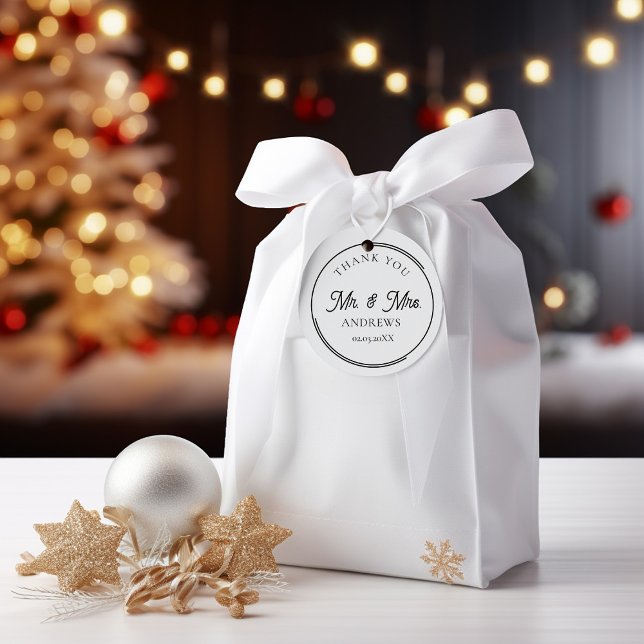 Thank you! Mr.& Mrs. Circle Wood Art Stamp (Creator Uploaded)