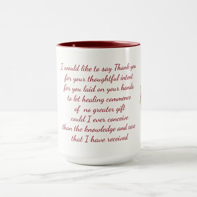 Thank you mug (Center)