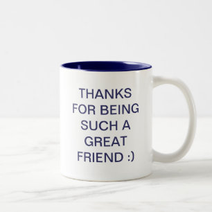 Thank you mug