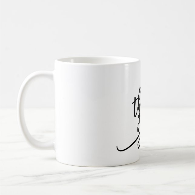 Thank You Mug ☕ | A Small Gift with Big Gratitude (Left)