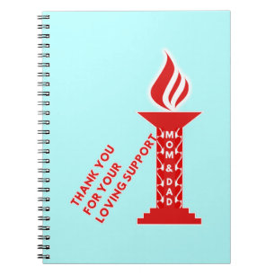 Thank You, Mum and Dad, for Your Loving Support Notebook