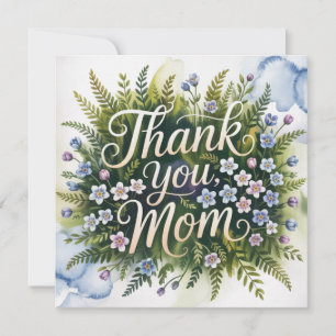 Thank You, Mum Card