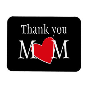 Thank You Mum Customised  Magnet