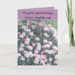 Thank You Mum Greeting Card