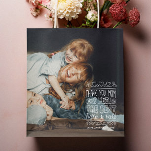 Thank You Mum   Mother's Day Photo Gift Bag