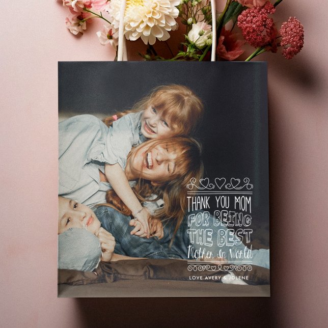 Thank You Mum | Mother's Day Photo Gift Bag (Creator Uploaded)