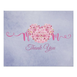 Thank You Mum Poster