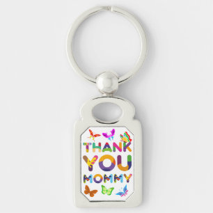 Thank You Mummy Colourful Key Ring