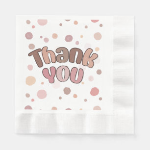 Thank you  napkin