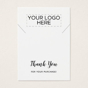 Thank You Necklace Display Cards