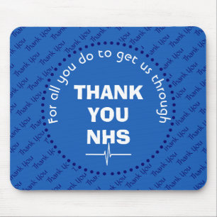 THANK YOU NHS Customisable Supporter Mouse Pad