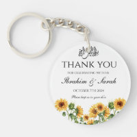 Thank You nikah muslim wedding favour floral 