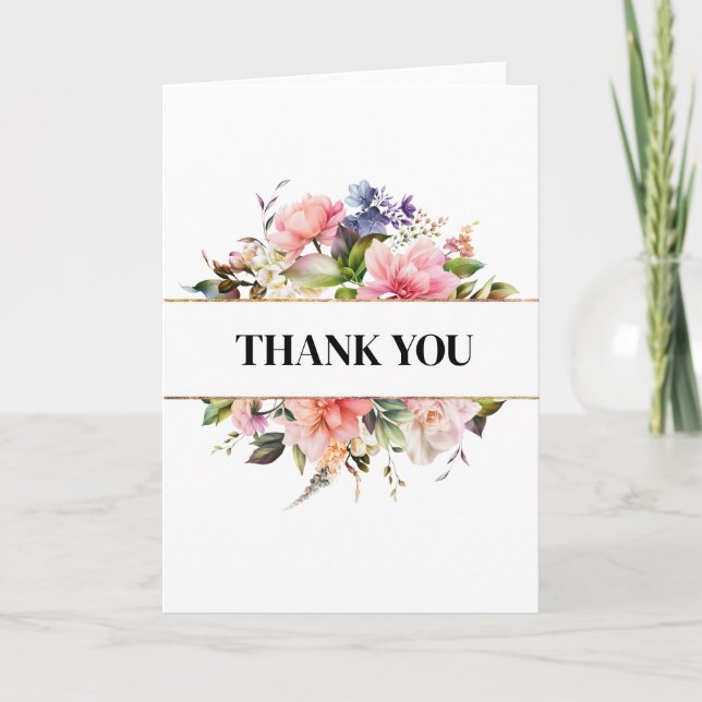 Thank You Note Card (Front)