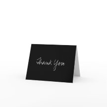 Thank You Note Card