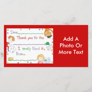 Thank You Note Card