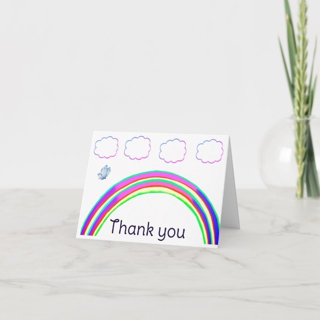 Thank You Note Card (Front)