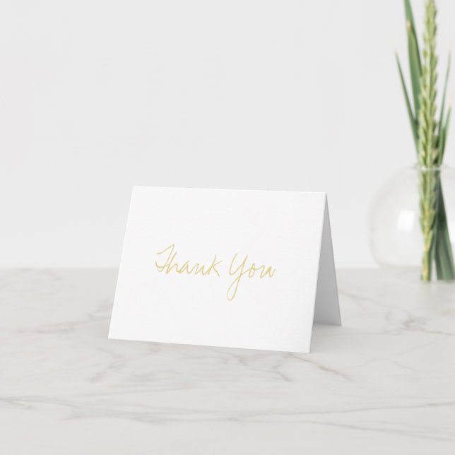 Thank You Note Card (Front)