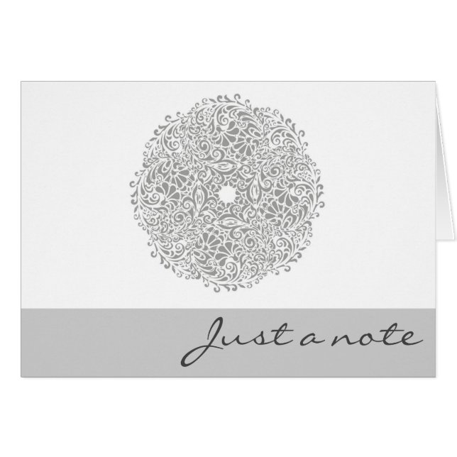 Thank You Note Card (Front Horizontal)