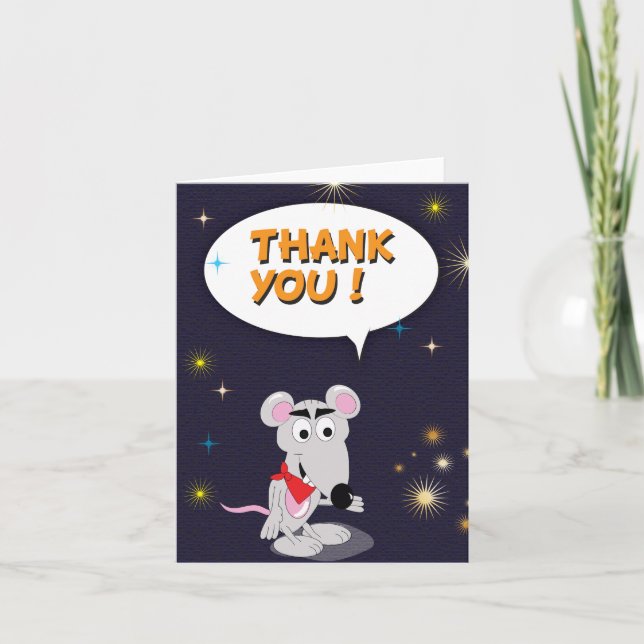 Thank You Note Card (Front)