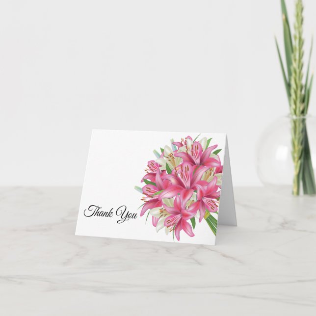 Thank You Note Card (Front)