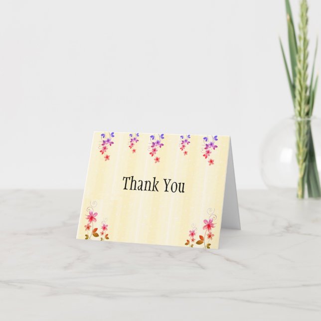 Thank You Note Card (Front)