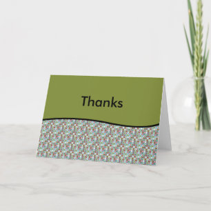 Thank You Note Cards Template