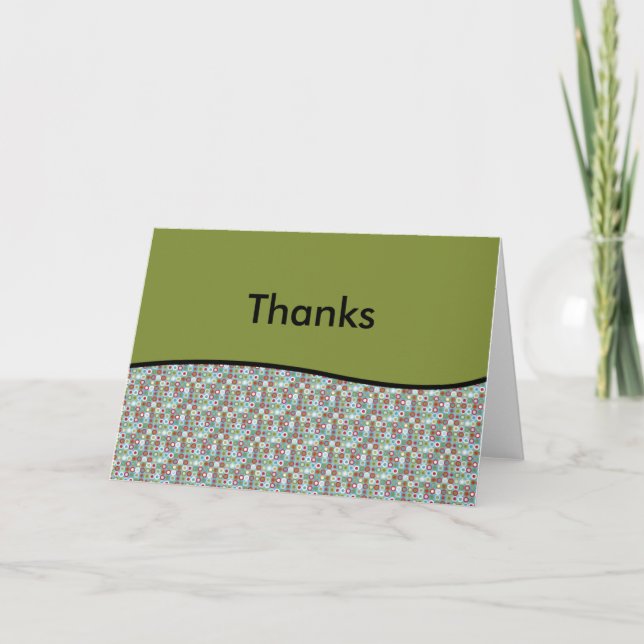 Thank You Note Cards Template (Front)