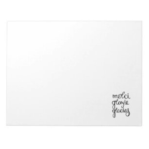 Thank You Notepad