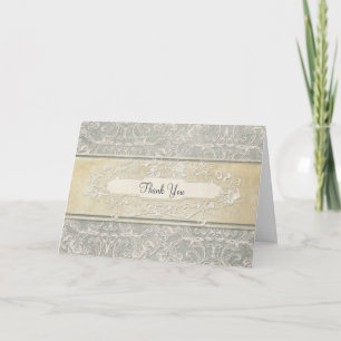 Thank You Notes Vintage French Regency Lace