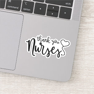 Thank You Nurses   Fancy Script