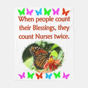 THANK YOU NURSES! FLEECE BLANKET